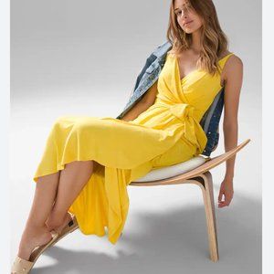 Yellow Summer Dress WHBM Size 0